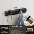 Axyaa Wall Hooks Towel Hanger Coat Holder Bathroom Kitchen Organizer