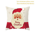 Axyaa Christmas Cushion Cover 2022: Merry Decorations, Navidad, Noel, Xmas Gifts, Happy New Year 2023