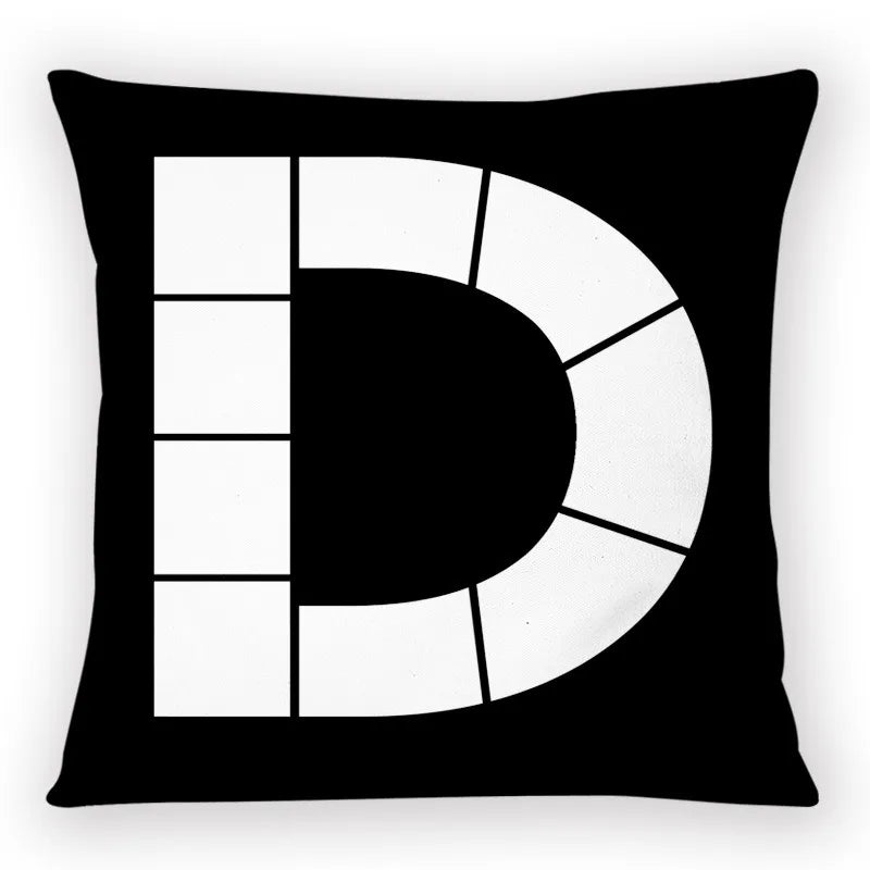Axyaa Plaid Cat Paw Pillowcase Set