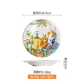 Axyaa Pumpkin Rabbit Ceramic Plate Set
