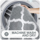 Axyaa Super Absorbent Microfiber Bath Mat - Non-slip Shower Carpet