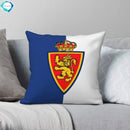 Axyaa Decorative Shield Pillowcase - Creative Zip Throw Cushion Cover for Room