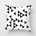 Axyaa Geometric Sofa Cushion Cover Pillowcase Polyester Throw Pillow