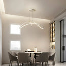 Axyaa Nordic Butterfly Ribbon Aluminum Chandelier LED Lighting Fixture