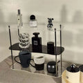 Axyaa Acrylic Display Rack: Perfume & Skin Care Storage Shelf, Desktop Organizer