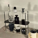 Axyaa Acrylic Display Rack: Perfume & Skin Care Storage Shelf, Desktop Organizer