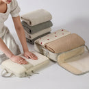 Axyaa Mesh Compression Packing Cubes Set - Waterproof Travel Storage Bags