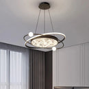 Axyaa Modern Pendant Chandelier LED Lights for Staircase and Living Room