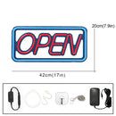 Axyaa LED Open Light Sign for Store Shop Board Bright Hanging Neon Business Bar