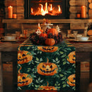Axyaa Halloween Watercolor Head Table Runner - Farmhouse Party Decor