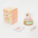 Axyaa Capybara Silicone Night Light: Rechargeable, Dimmable, Cute Cartoon Design