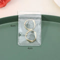 Axyaa Jewelry Storage Bag: Transparent, Dustproof, Anti-oxidation for Earrings & Hand Jewelry