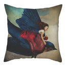 Axyaa European Style Cotton Linen Cushion Cover 45x45cm