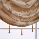 Axyaa European Jacquard Short Curtain for Elegant Home Decor