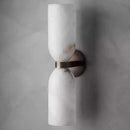 Axyaa Spanish Marble Copper Wall Light for Luxury Interiors