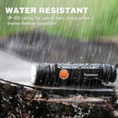Axya Rechargeable LED Flashlight Set of 10 Bright Waterproof Torches