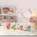 Axyaa Transparent Display Stand for Dolls, Figures & Car Models