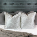 Axyaa Crushed Velvet Pillow Covers 45x45cm for Living Room Decor & Bed Party