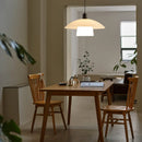 Axya Modern Nordic Glass Chandelier in Milk White for Living Room & Bedroom