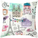 Axyaa French Landscape Pillowcase: Custom European-style Cushion Cover for Home Decor