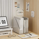 Axyaa Desktop Organizer Bin for Files, Notebooks, Binders, Magazines - Clear Bin
