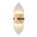 Axyaa Modern Glass LED Pendant Chandelier for Dining Room with Dimmable Metal Suspension