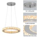 Axyaa K9 Crystal LED Ceiling Chandelier D30cm - Bedroom Aisle Stair Hanging Light