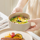 Axya Stoneware Tableware Set, 12/24/36 Pc Beige, 5 Colors, Dinner/Dessert Plate/Bowl, For 4/8/12
