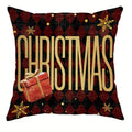 Axyaa Christmas Pillowcase: Santa Claus Snowman Design for Home Sofa Decoration