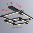 Axyaa Modern LED Pendant Light Chandelier for Living and Dining Room