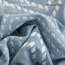 Axyaa Farmhouse Chic Cotton Coverlet Set - Summer Bedding for Queen/King