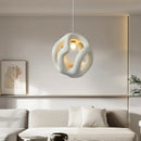 Axyaa Wabi Sabi LED Chandelier: Nordic Handmade Japanese Style Pendant Lamp