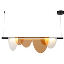 Axyaa Nordic Glass Lustre Pendant Lights for Bedroom and Dining Room