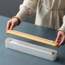 Axyaa Plastic Wrap Cutter & Food Film Dispenser Storage Box Kitchen Gadget