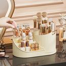 Rotating Cosmetic Organizer for Makeup & Brushes by Axyaa - Stylish Desktop Display