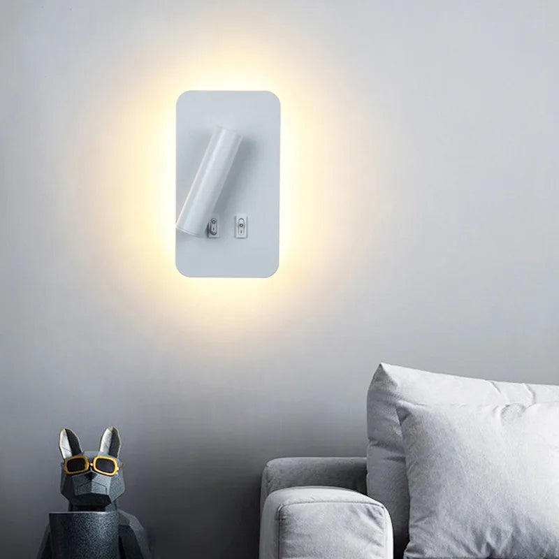 Axyaa Adjustable LED Wall Lamp for Room, Study, Bedside - Indoor Lighting