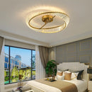 Axyaa Nordic Crystal Ceiling Light Chandelier for Living Room, Dining Room, Bedroom