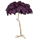 Axyaa Ostrich Feather Floor Lamp - Light Luxury Modern Design