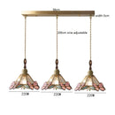 Axyaa Butterfly Glass Copper LED Pendant Lamp for Home Indoor Decor