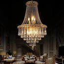 Axyaa Crystal Chandeliers: Luxe European Style Glass Pendants for Elegant Home Lighting