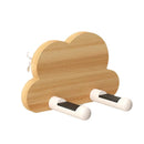 Axyaa Wood Hair Dryer Rack | Wall-mounted Light Luxury Bracket Storage Rack