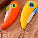 Axyaa Mini Bird Ceramic Knife: Portable & Foldable Kitchen Tool
