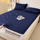 Axyaa Waterproof Mattress Bed Pad with Raw Cotton and Soybean Padding