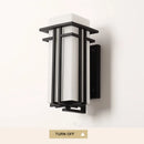 Axyaa Retro Glass Wall Lamp LED Outdoor Waterproof Chinese Corridor Aisle Courtyard Light