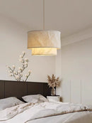 Axyaa Zen Linen Chandelier - Japanese Retro Chinese Style Lamp