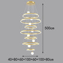 Axyaa Modern Dining Room Pendant Lights LED Chandelier Ceiling Lamp