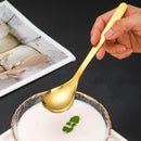 Axyaa Long Handle Stainless Steel Soup Spoon