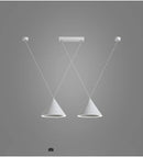Axyaa Modern Black Pendant Lamps for Indoor Living Dining Bar Decor