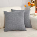 Fluffy Nordic Style Sofa Pillow Cover by Axyaa