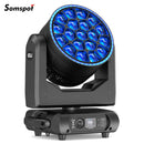 Axyaa 19x15W RGBW LED Moving Head Beam Focusing Light for Disco Bar Party
